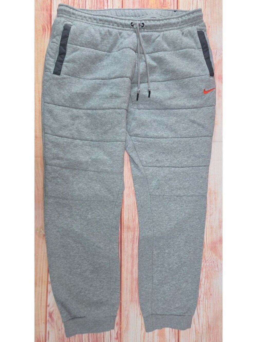 Nike Mens Gray Cotton Blend Jogger Sweatpants Size XXL